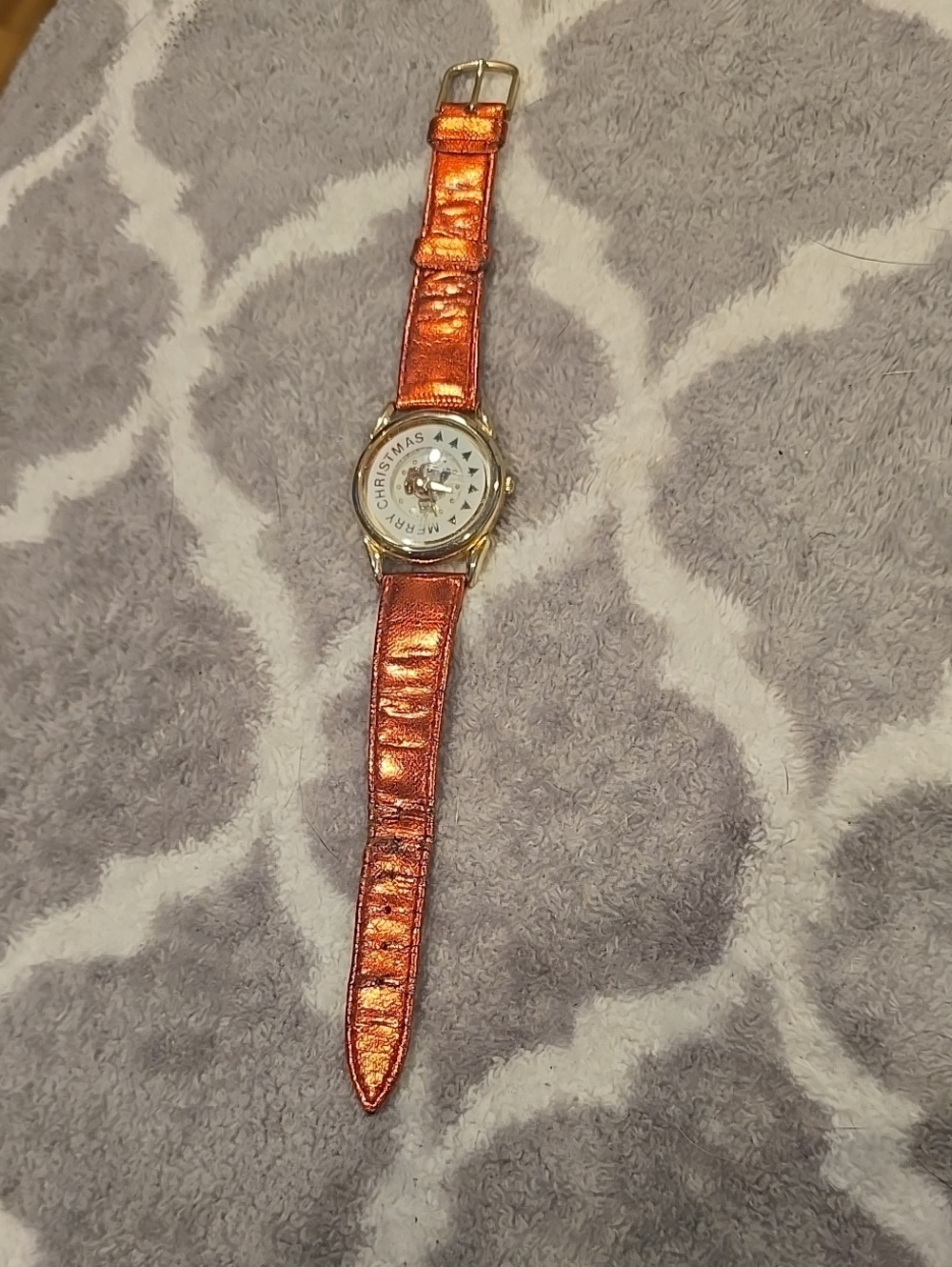 ❤️5/$25 Vintage Christmas Watch Needs Battery